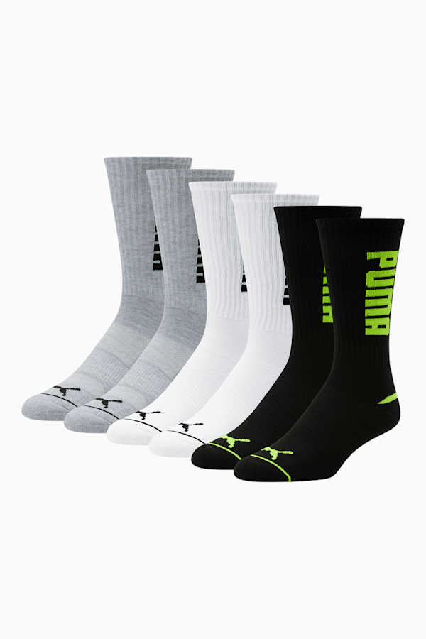 Puma men's 6 pack crew socks store